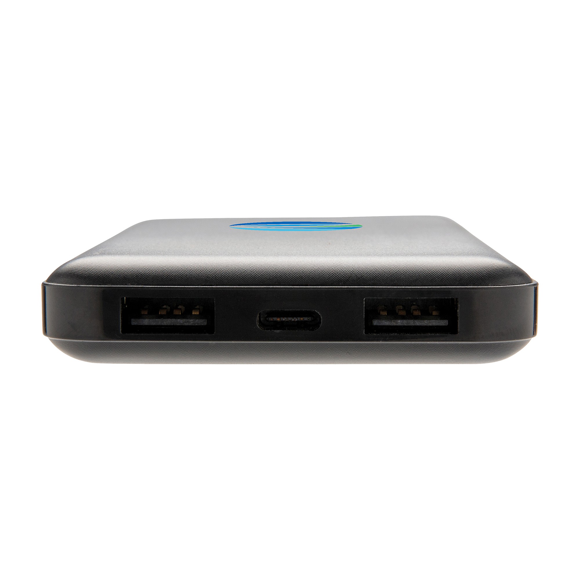 Picture of High Density 10.000 mAh Pocket Powerbank - Black