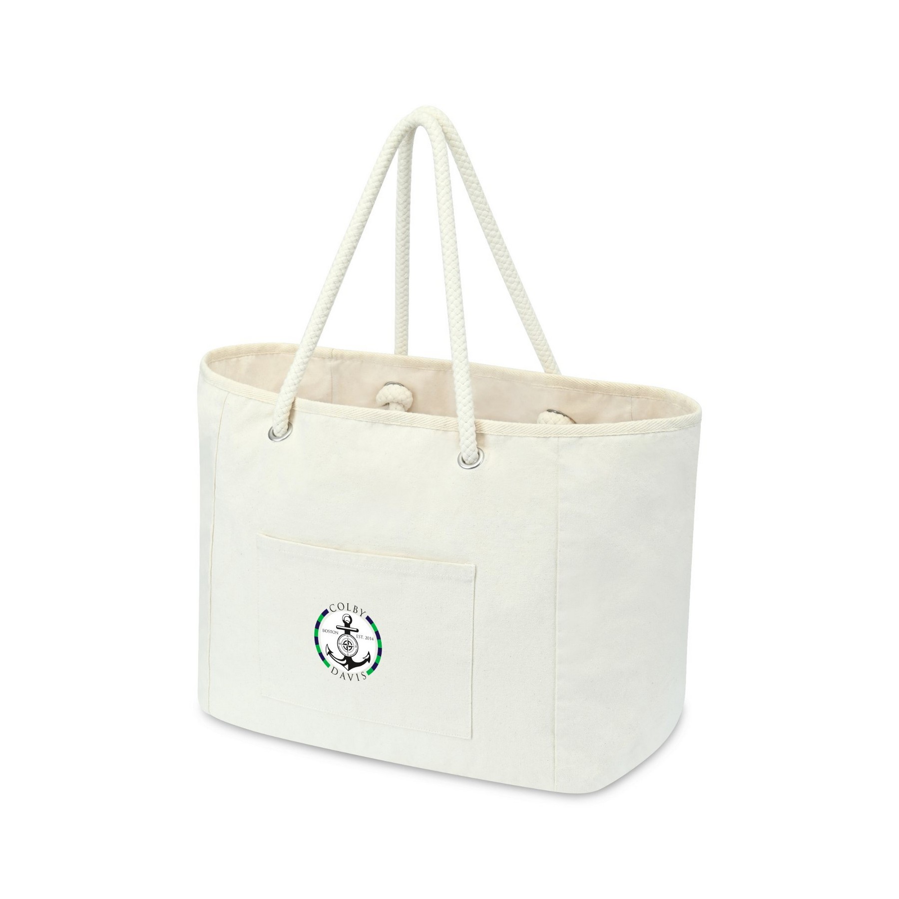 Picture of Bayside Recycled Cotton Boat Bag - AWARE - Natural