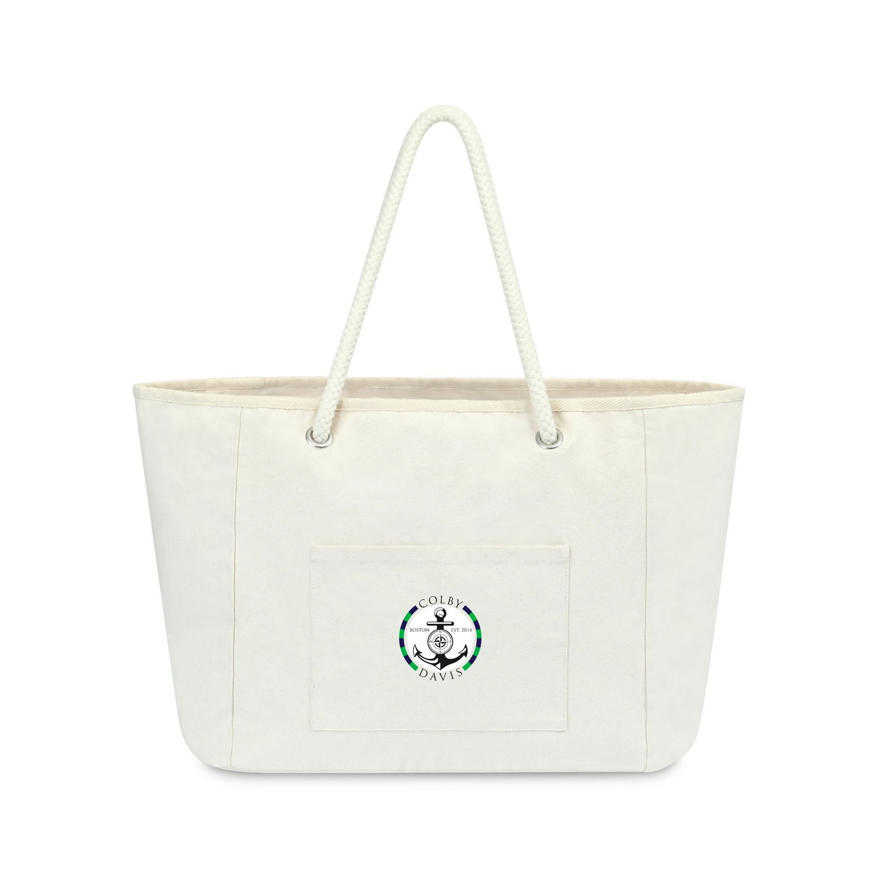 Picture of Bayside Recycled Cotton Boat Bag - AWARE - Natural