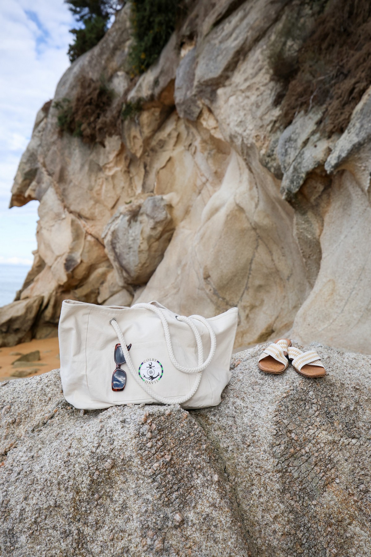 Picture of Bayside Recycled Cotton Boat Bag - AWARE - Natural