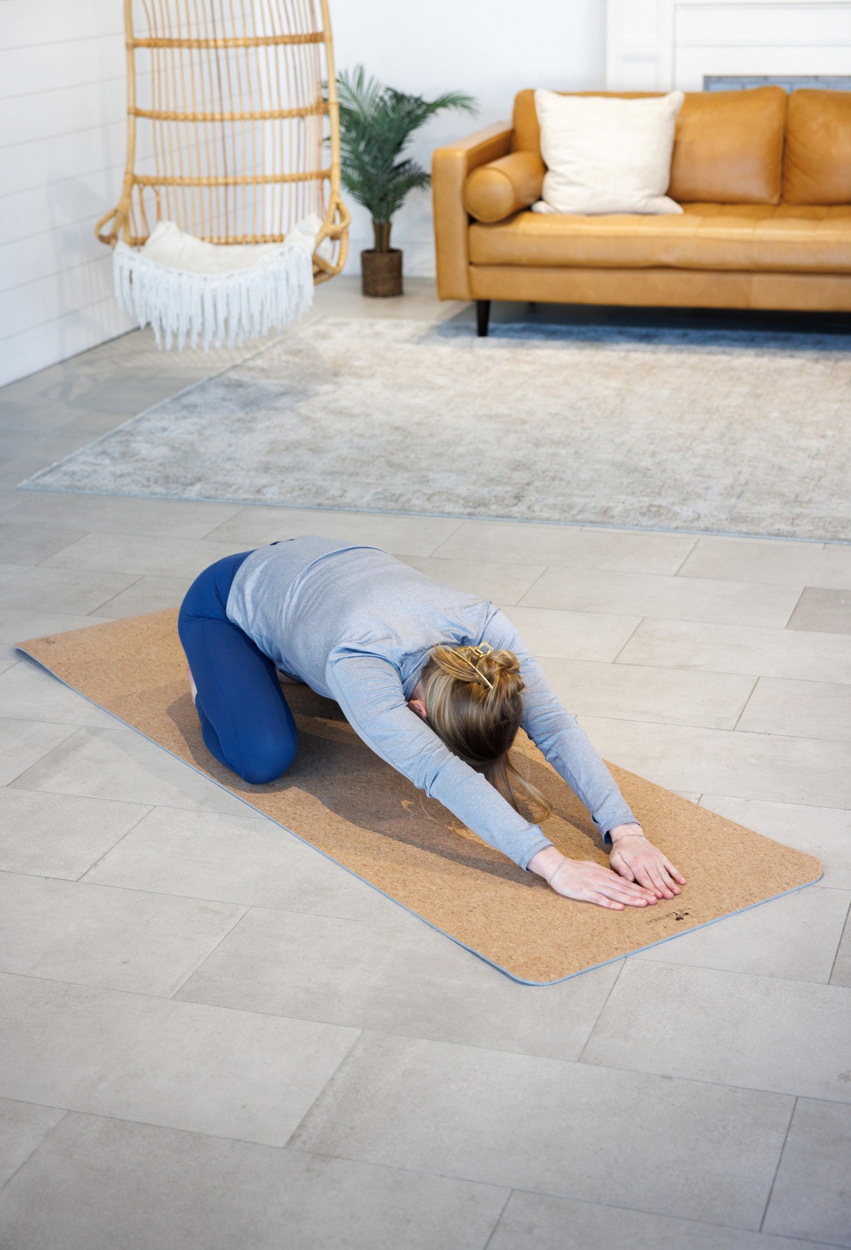 Picture of Well Studio Cork Yoga Mat - Cork