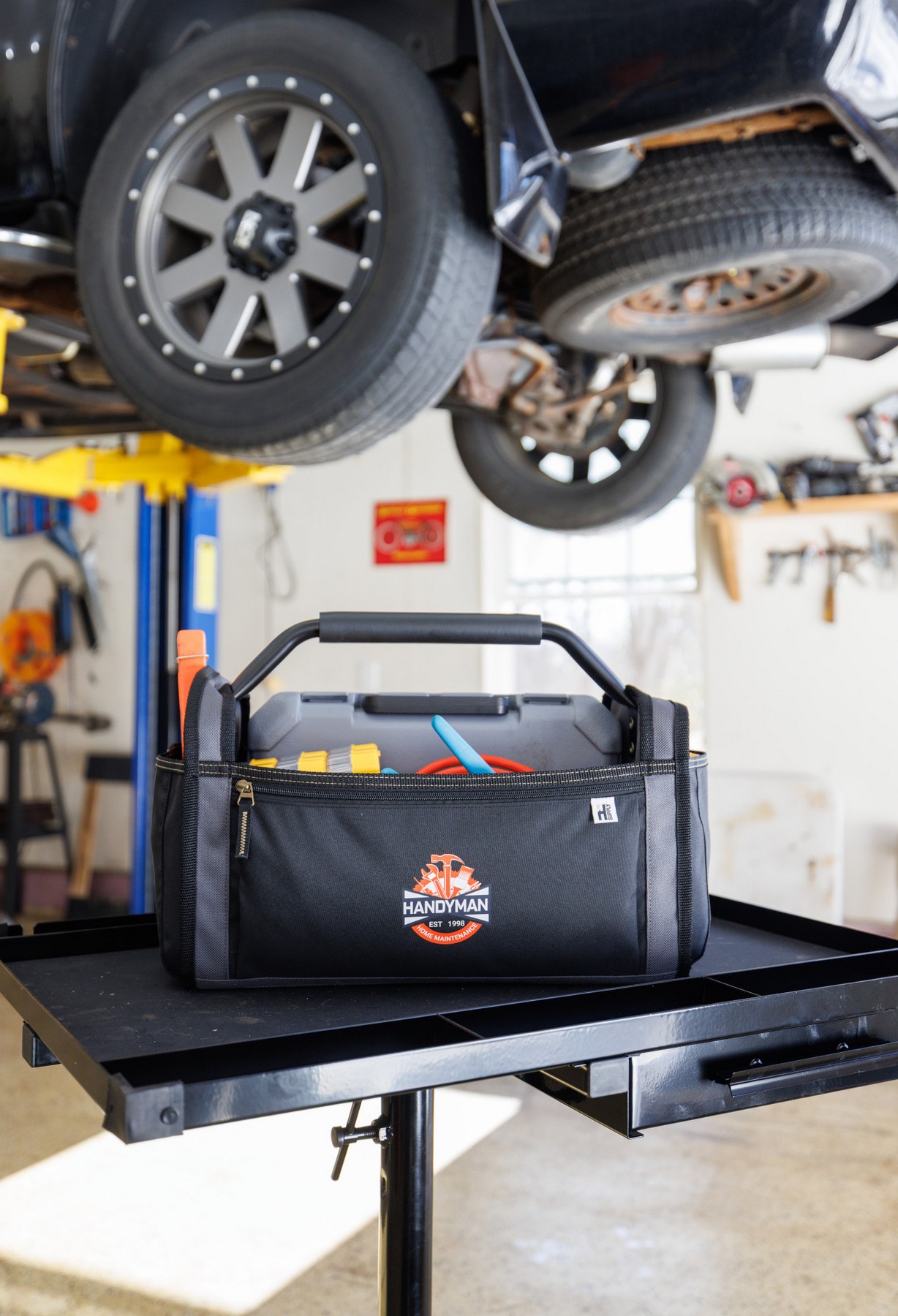 Picture of Heritage Supply Pro Recycled rPET Open Top Tool Bag - Dark Grey