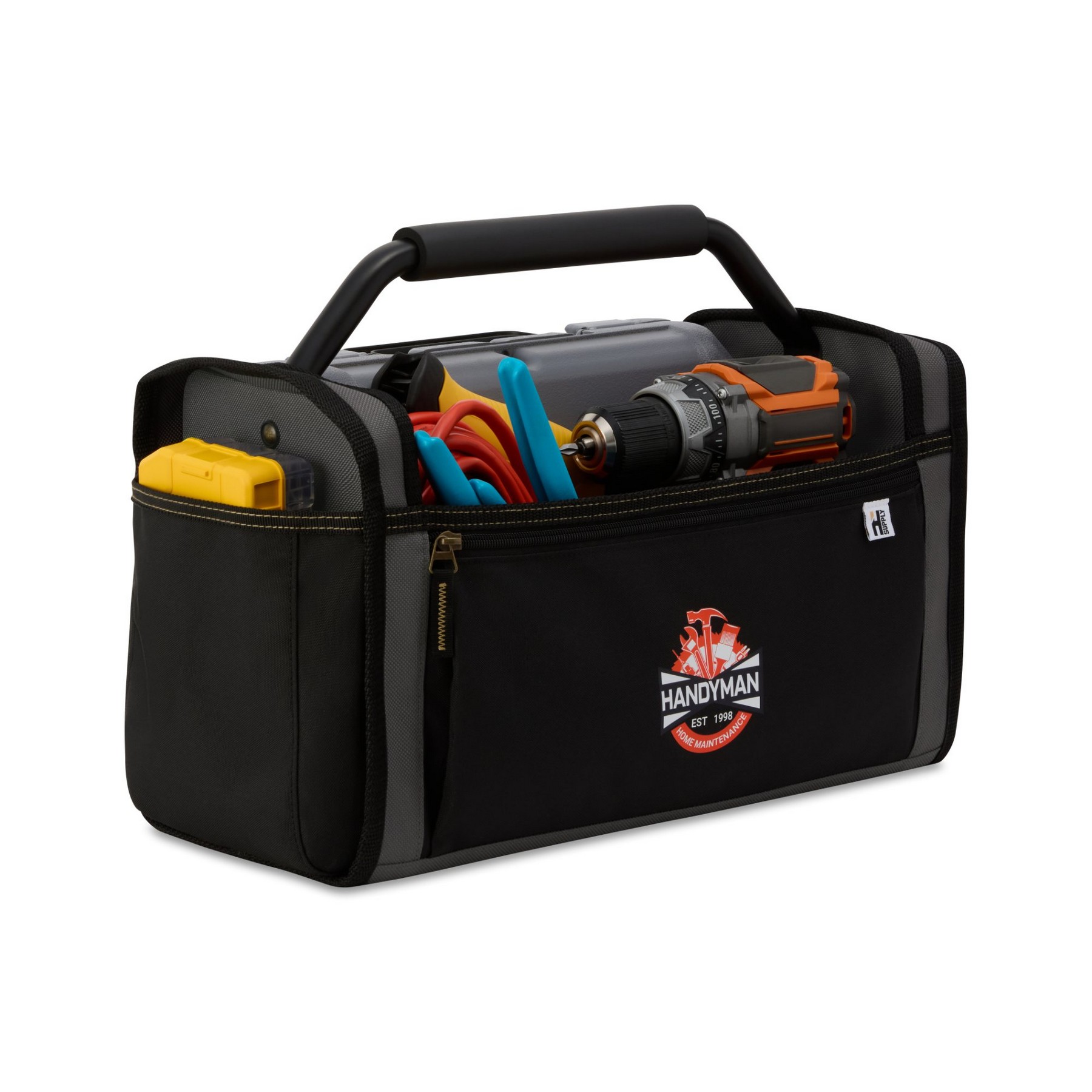 Picture of Heritage Supply Pro Recycled rPET Open Top Tool Bag - Dark Grey
