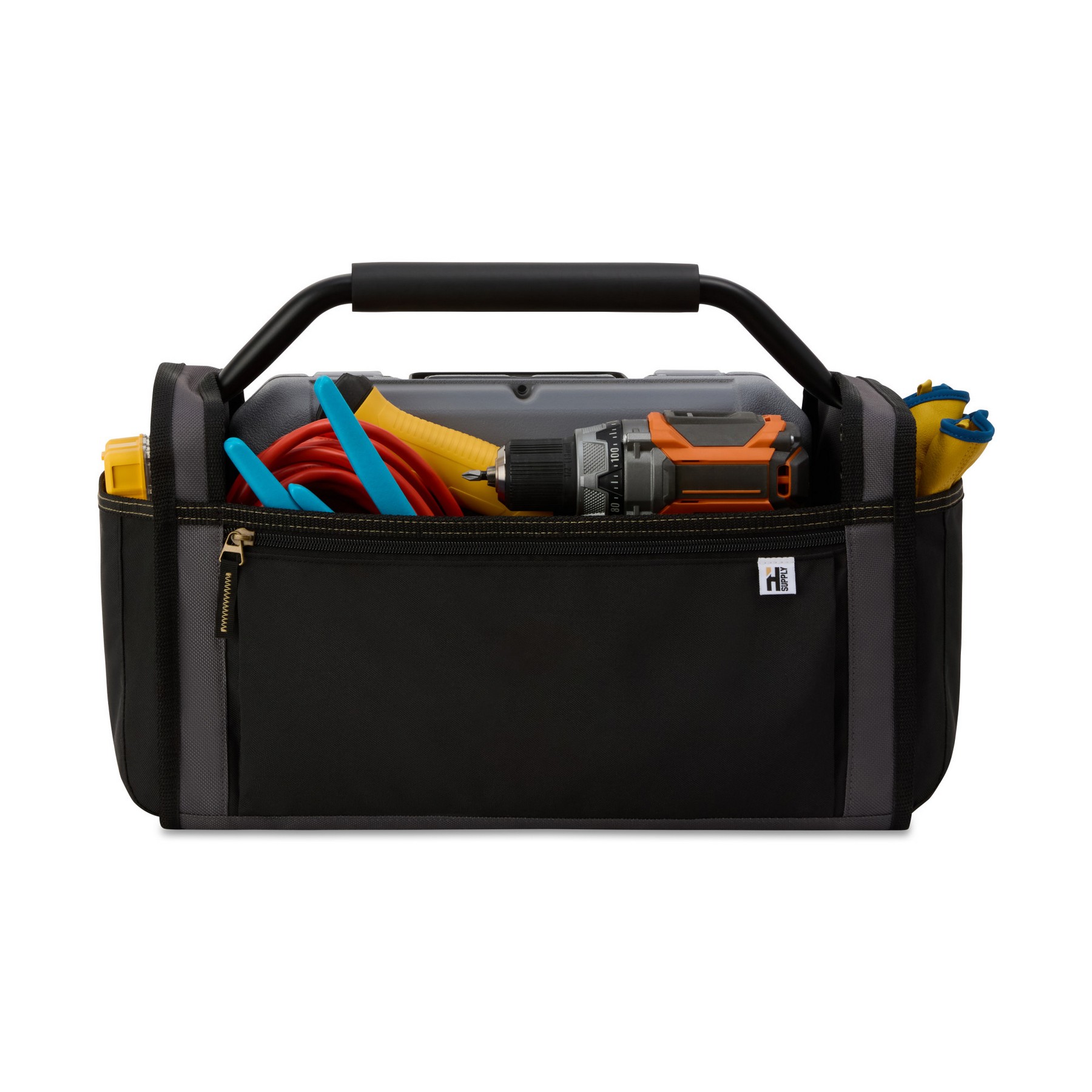 Picture of Heritage Supply Pro Recycled rPET Open Top Tool Bag - Dark Grey