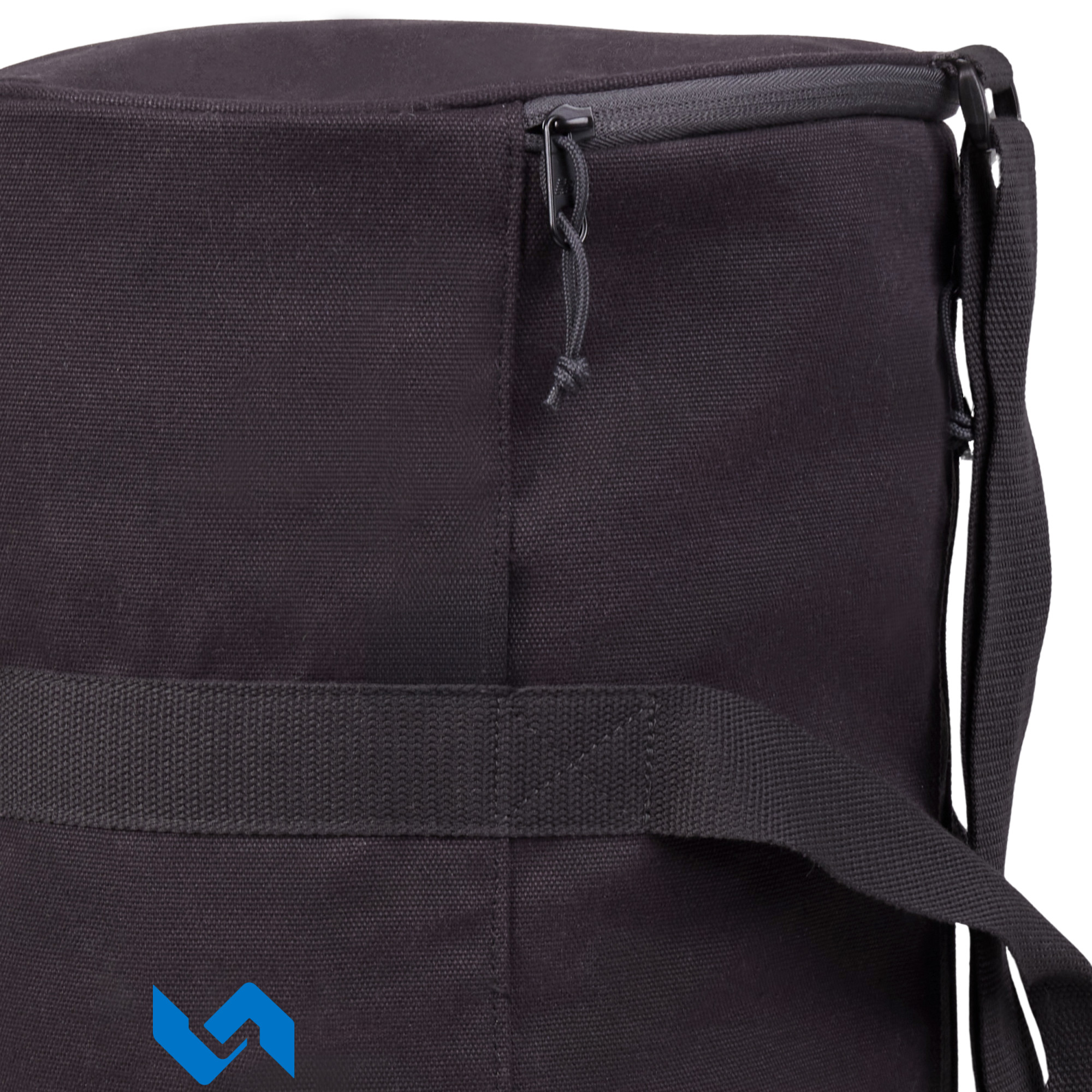 Picture of New Balance Recycled Cotton Canvas Duffel - Black