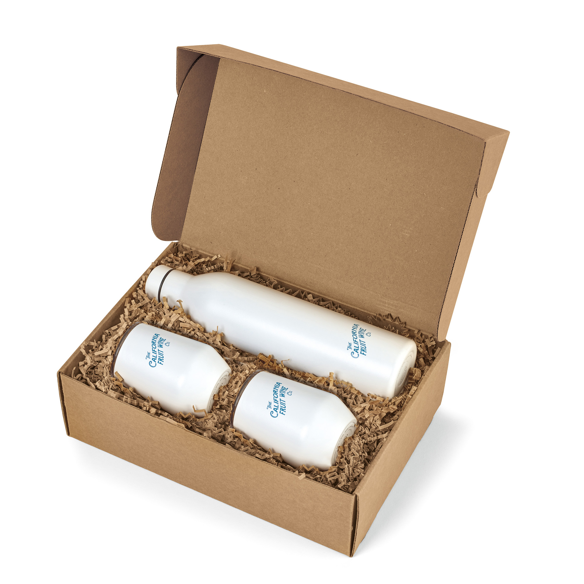 Picture of MiiR Wine Bottle & Tumbler Gift Set - White Powder