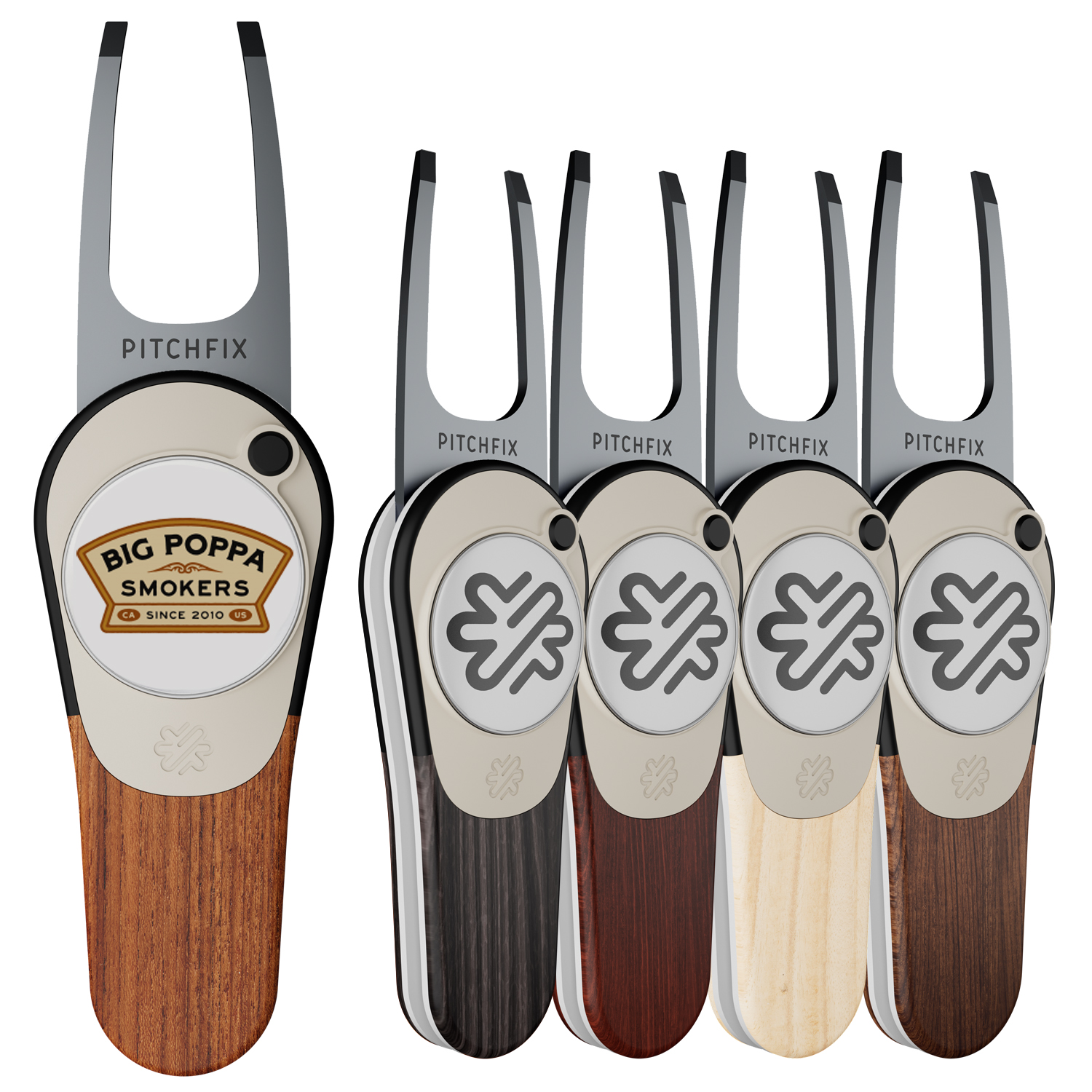 Picture of Pitchfix Woodie Golf Divot Tool
