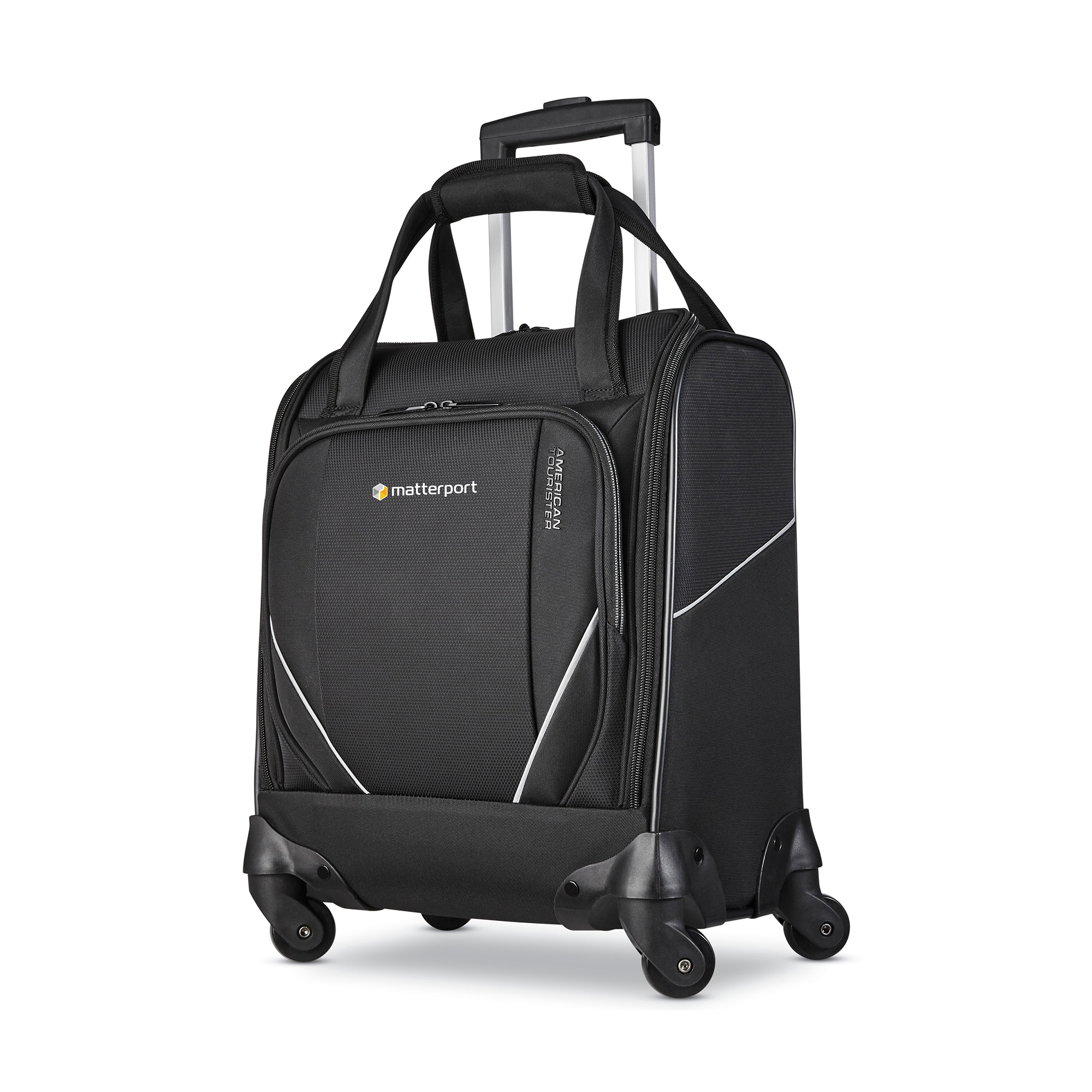Picture of American Tourister Zoom Turbo Spinner Underseat Carry-On - Black