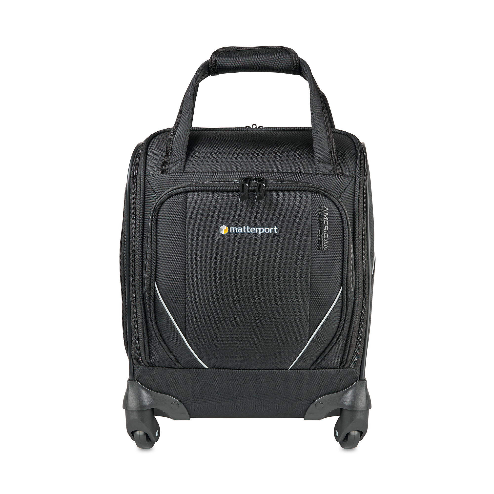 Picture of American Tourister Zoom Turbo Spinner Underseat Carry-On - Black