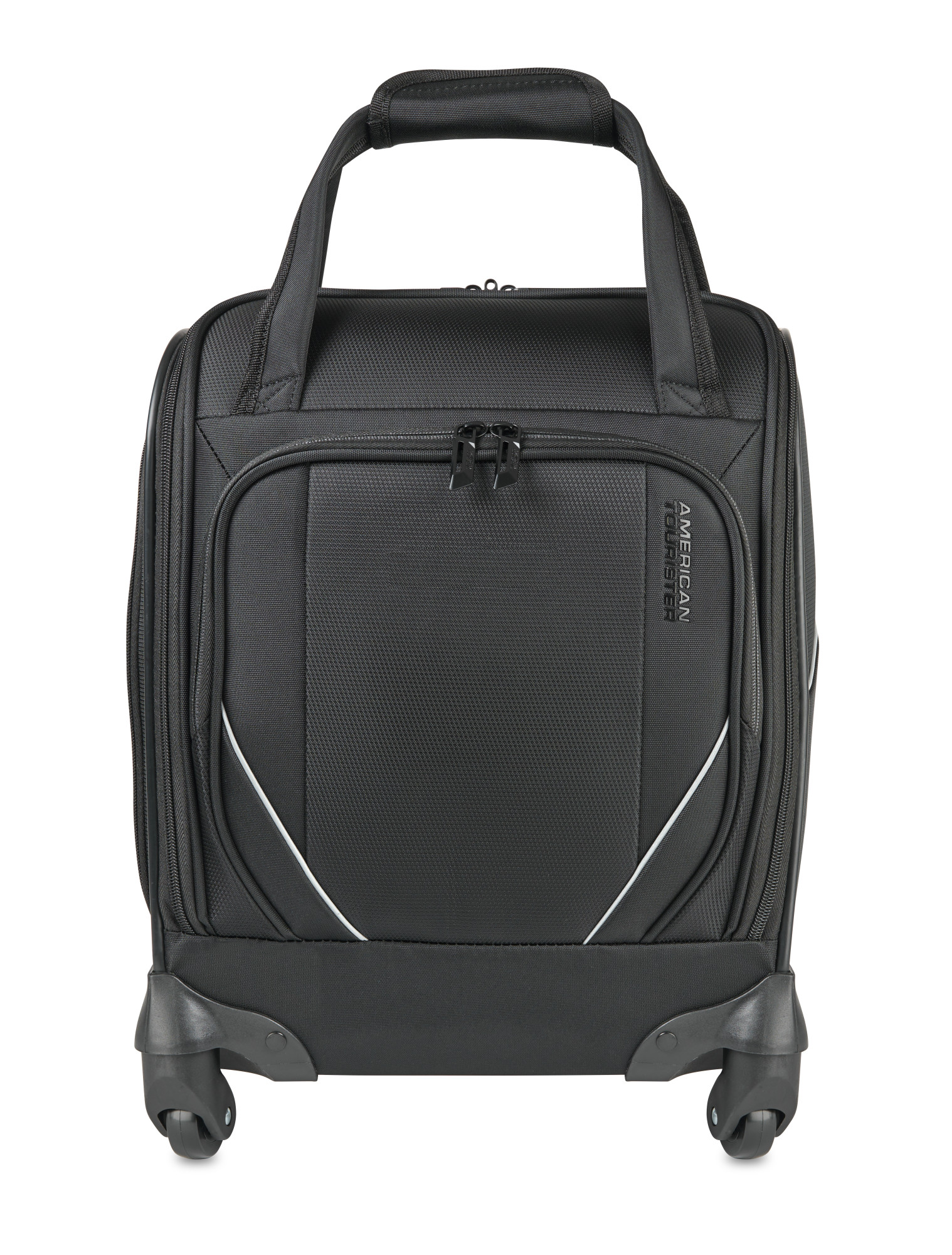 Picture of American Tourister Zoom Turbo Spinner Underseat Carry-On - Black