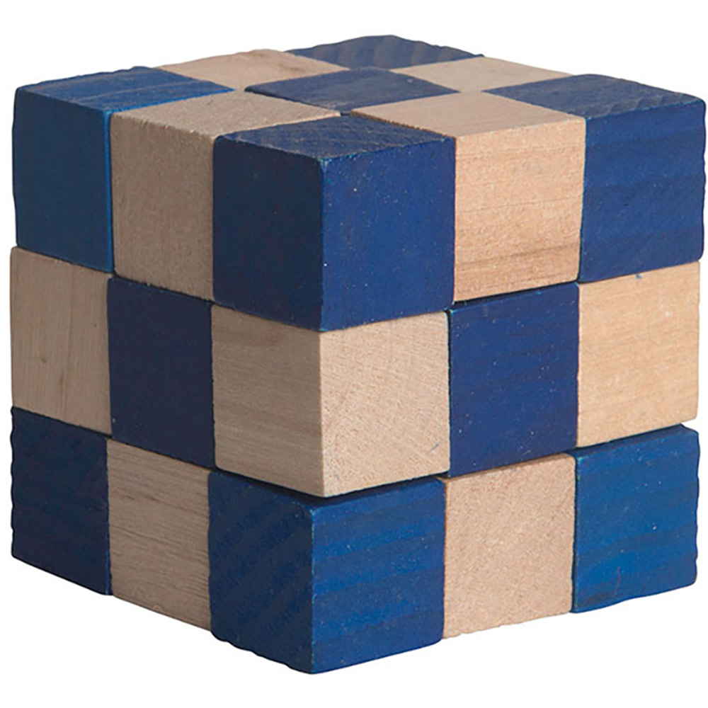 Picture of Elastic Cube Puzzle in Wood