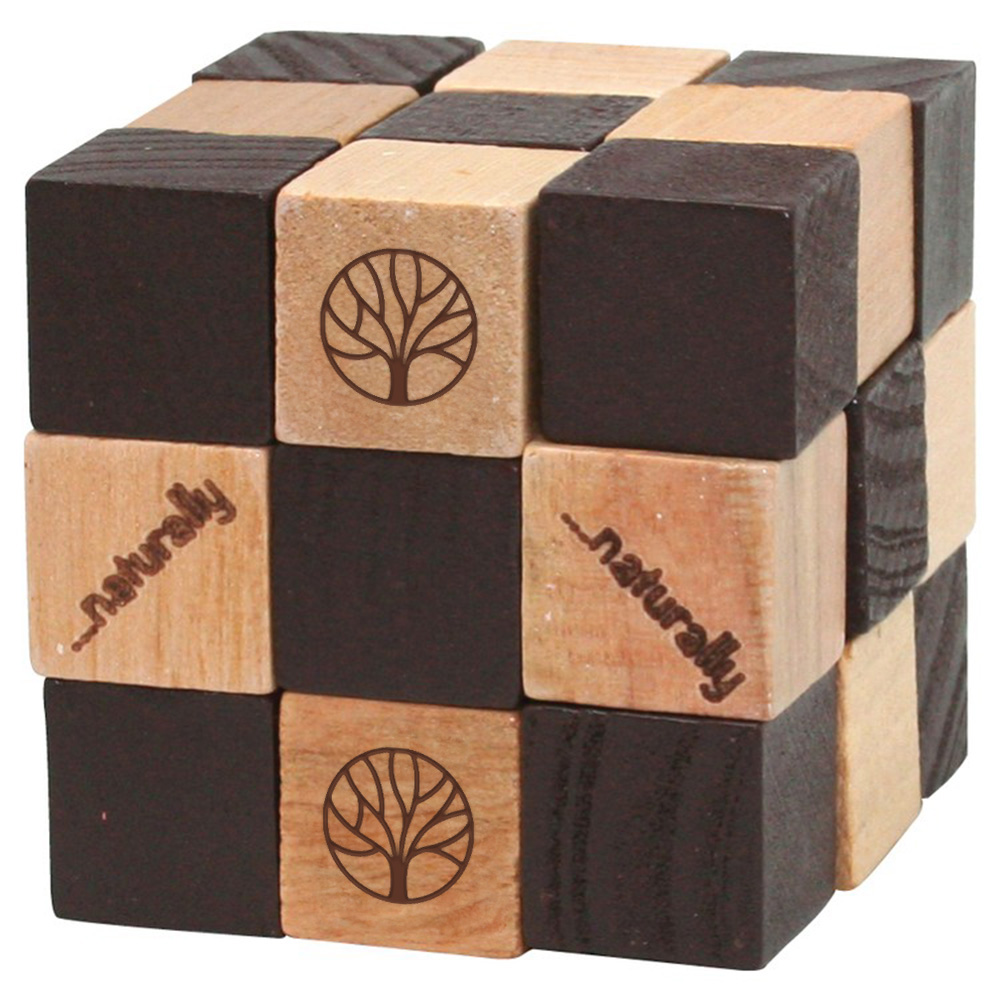 Picture of Elastic Cube Puzzle in Wood