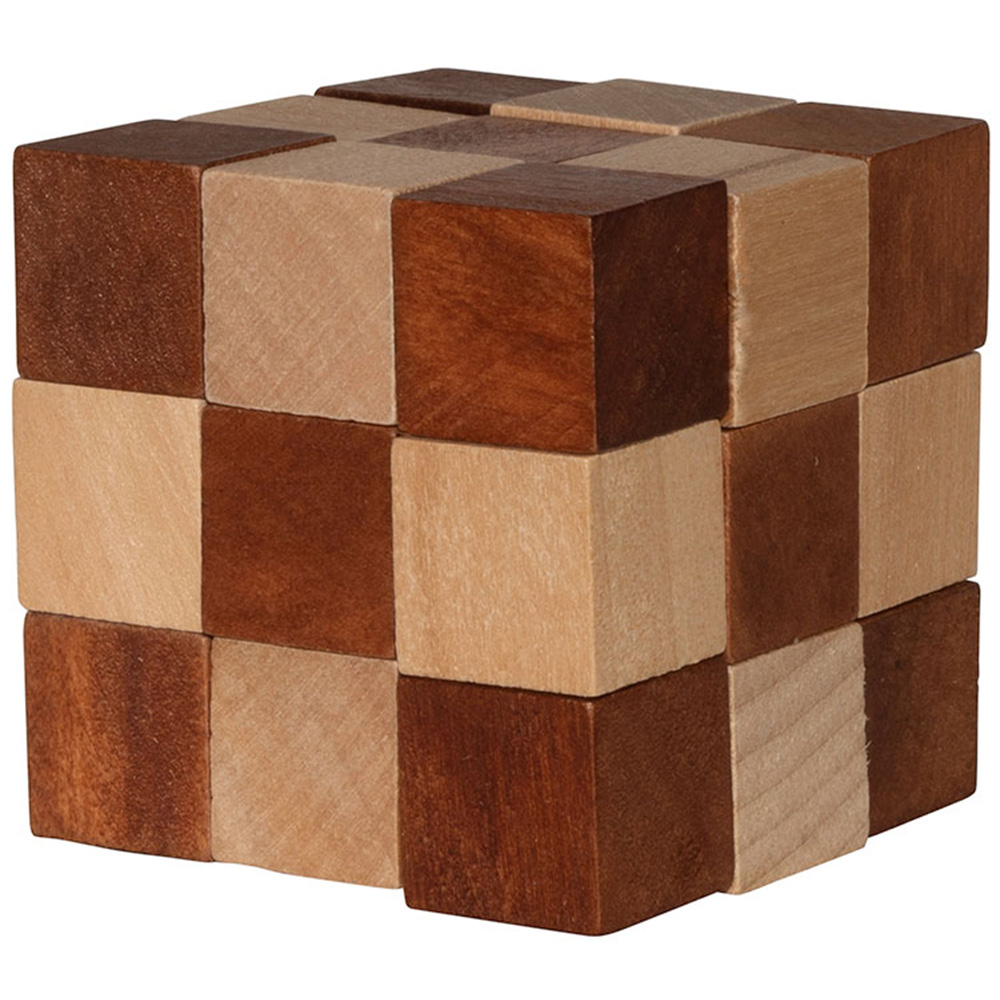 Picture of Elastic Cube Puzzle in Wood