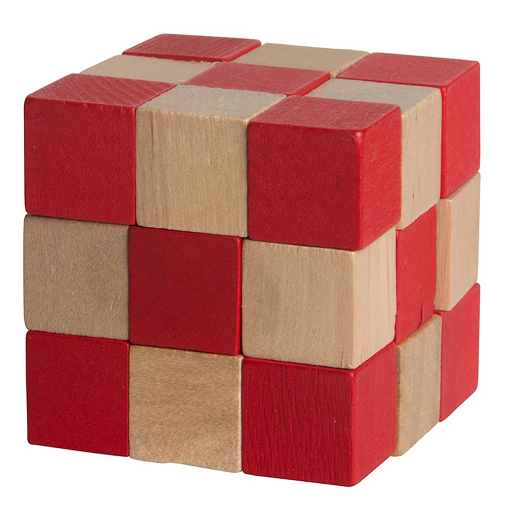 Picture of Elastic Cube Puzzle in Wood