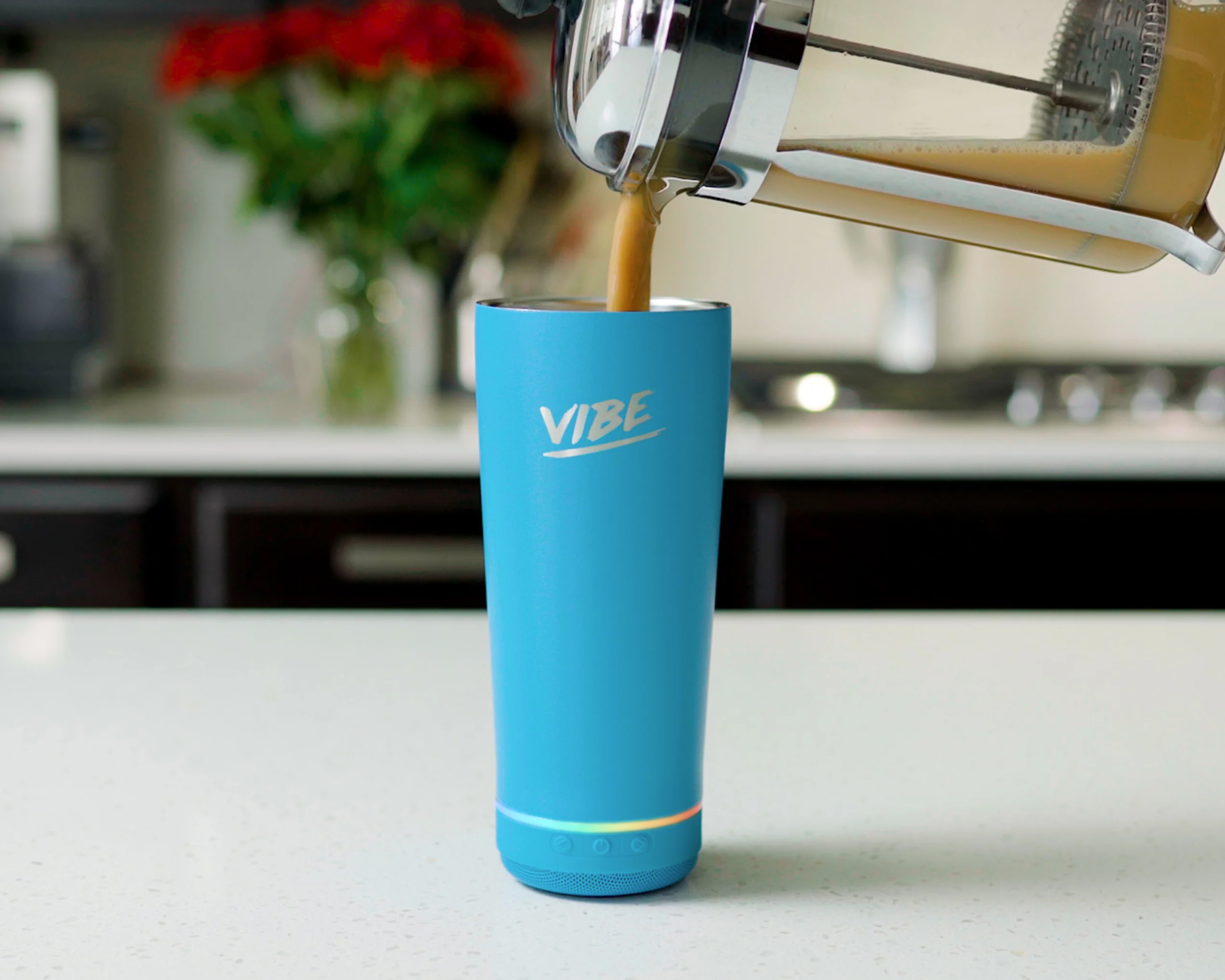 Picture of Vibe Speaker 18 Oz. Laser Engraved Tumbler