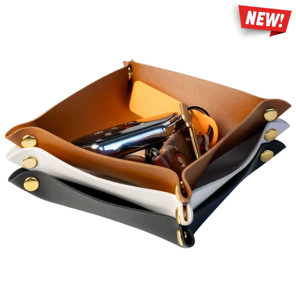 Picture of Faux Leather Catchall Tray