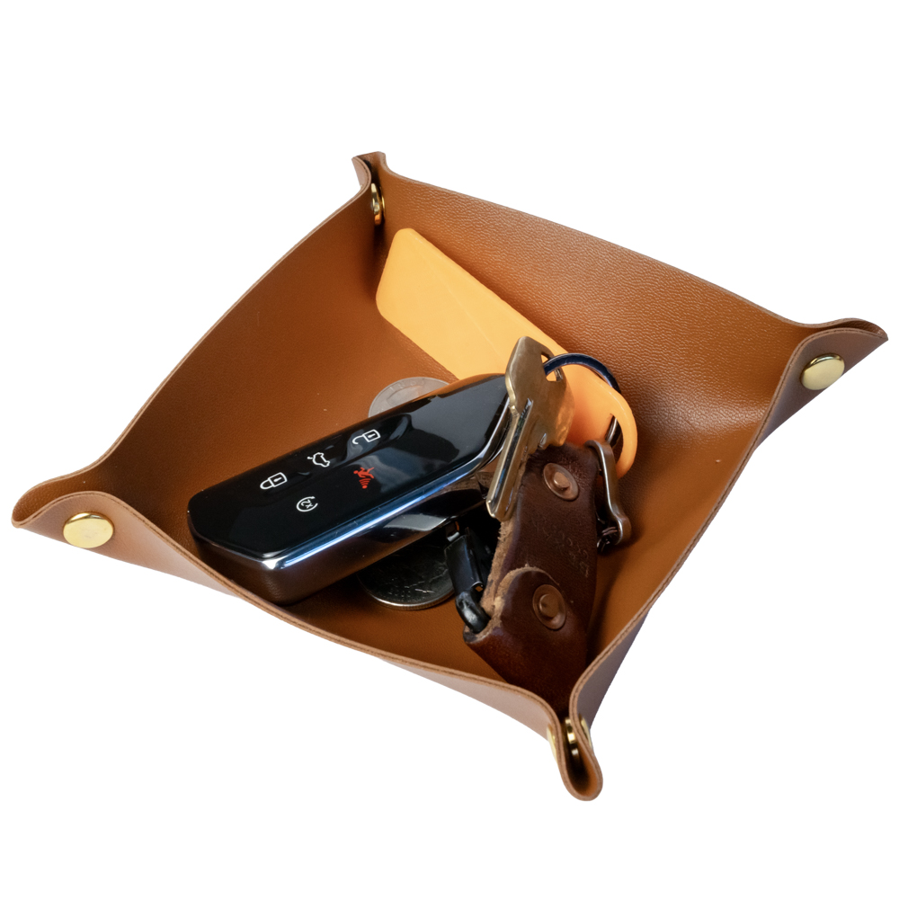 Picture of Faux Leather Catchall Tray
