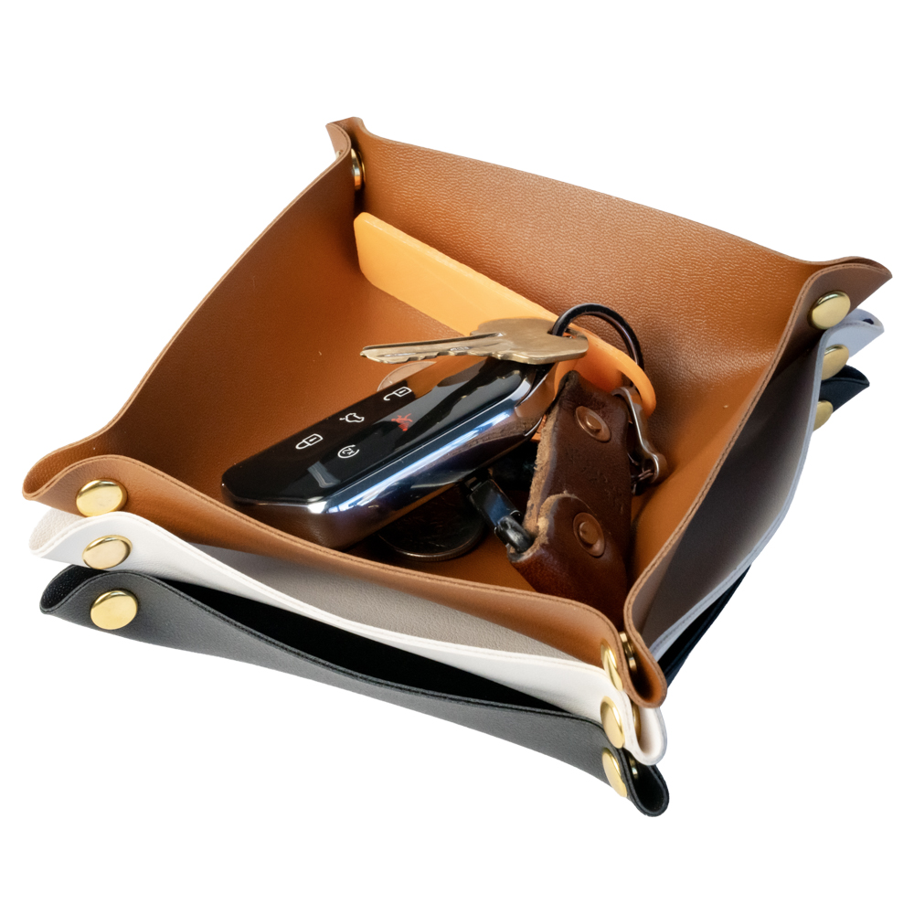 Picture of Faux Leather Catchall Tray