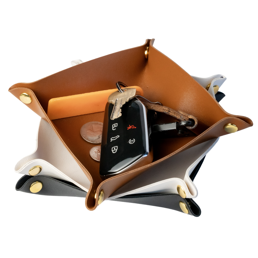 Picture of Faux Leather Catchall Tray