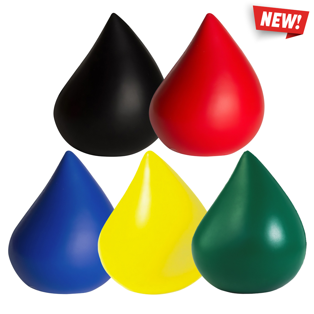 Picture of Drop Shaped Squeezies® Stress Reliever