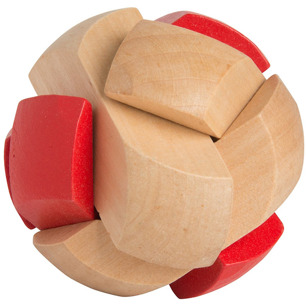 Picture of Soccer Ball Wooden Puzzle
