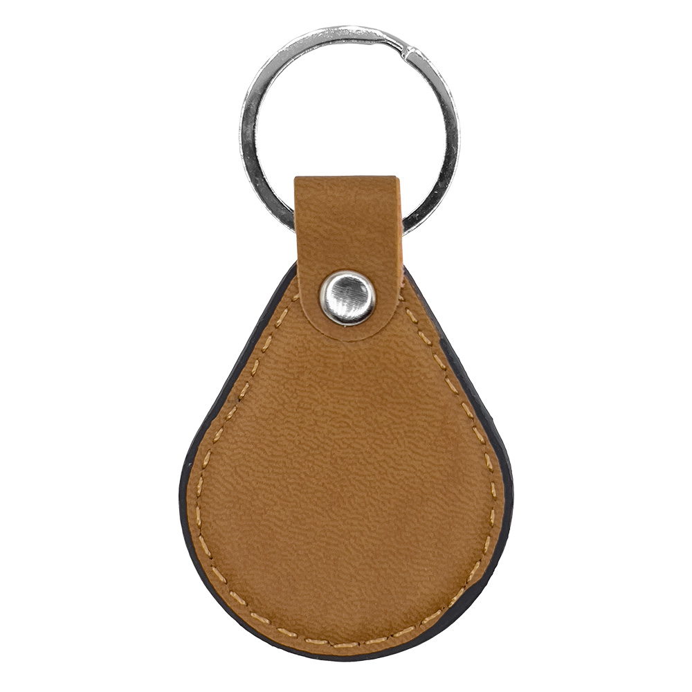 Picture of Leather Teardrop Keyring