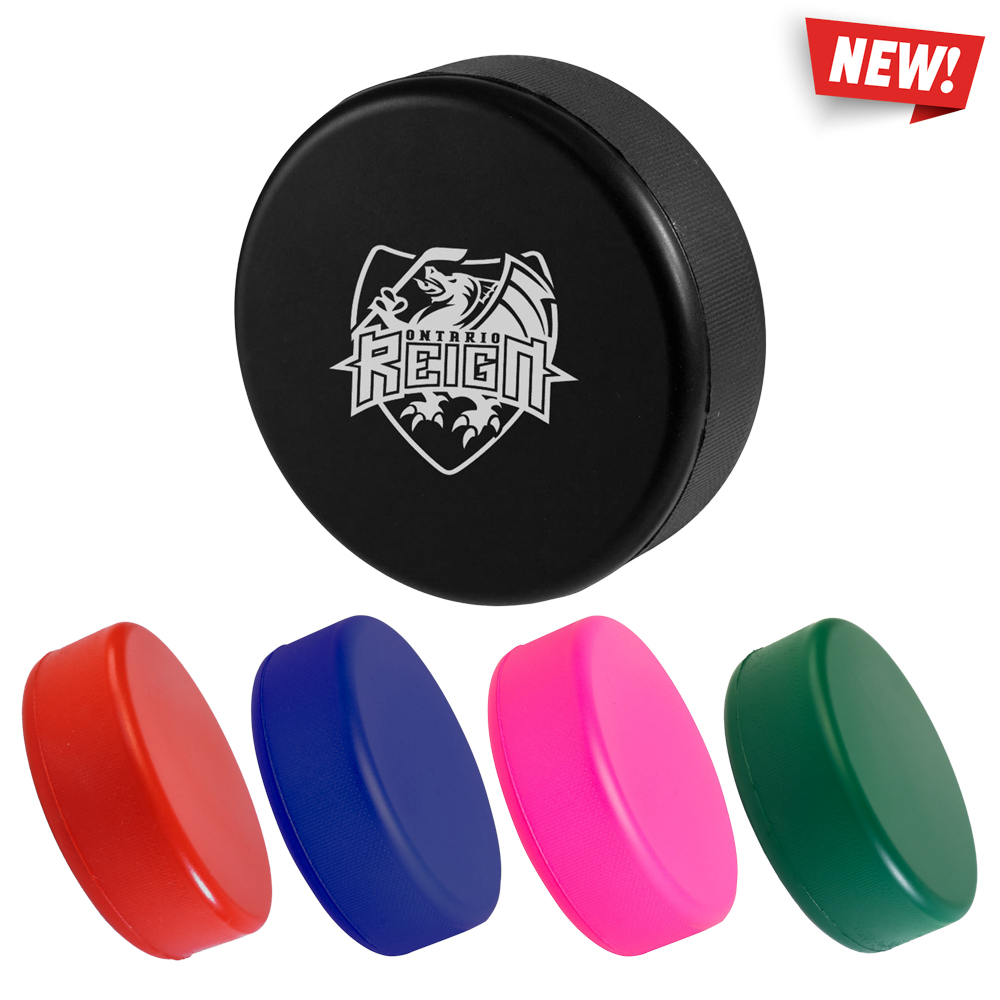 Picture of Hockey Puck Squeezies® Stress Reliever
