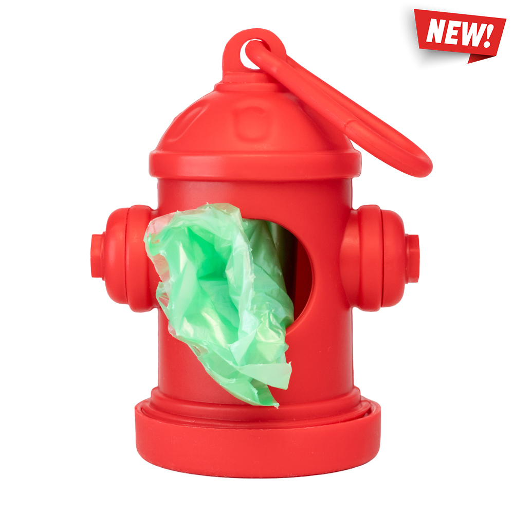 Picture of Fire Hydrant Dog Poop Bag Dispenser