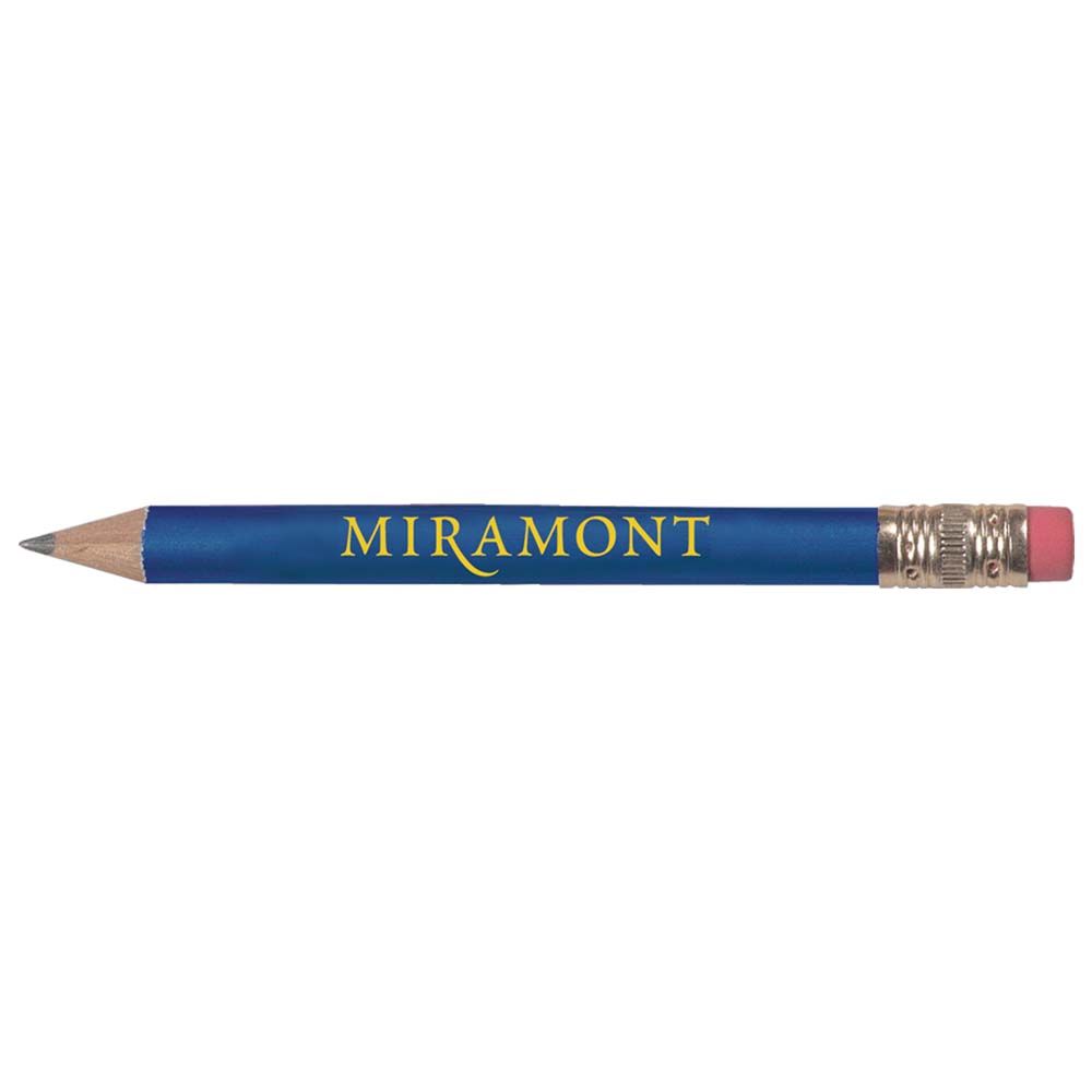 Picture of Round Golf Pencil w/Eraser