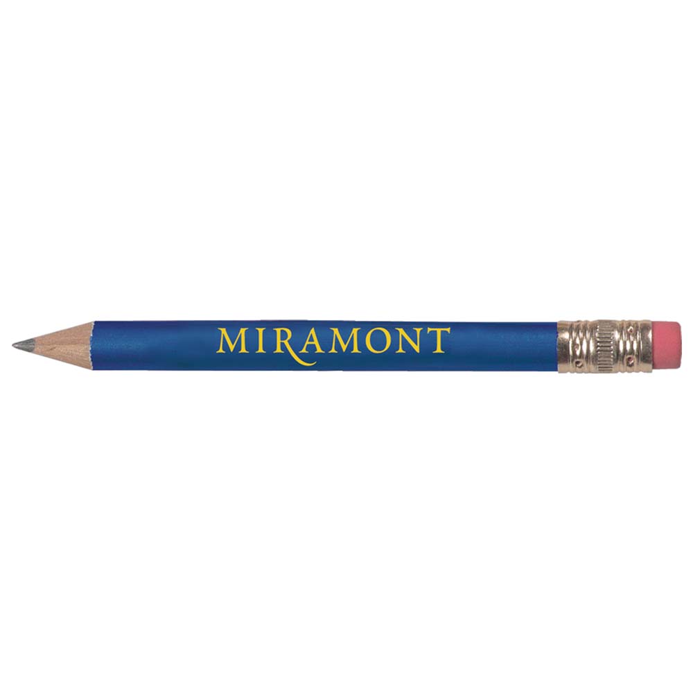 Picture of Round Golf Pencil w/Eraser