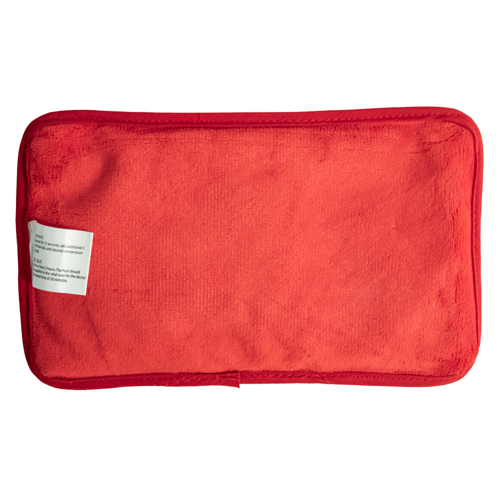 Picture of Plush Rectangle Gel Beads Hot/ Cold Pack