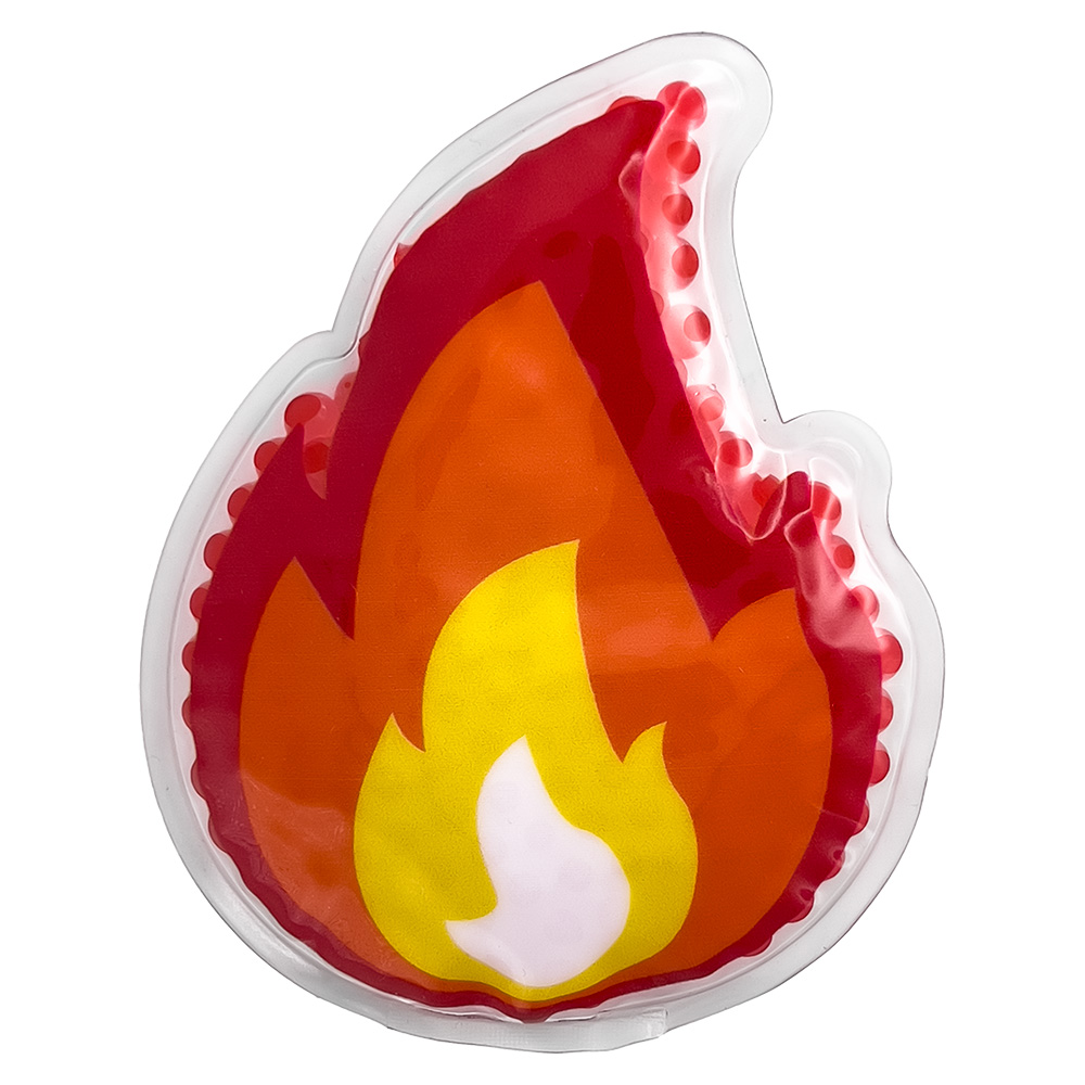 Picture of Flame Emoji Gel Beads Hot/Cold Pack