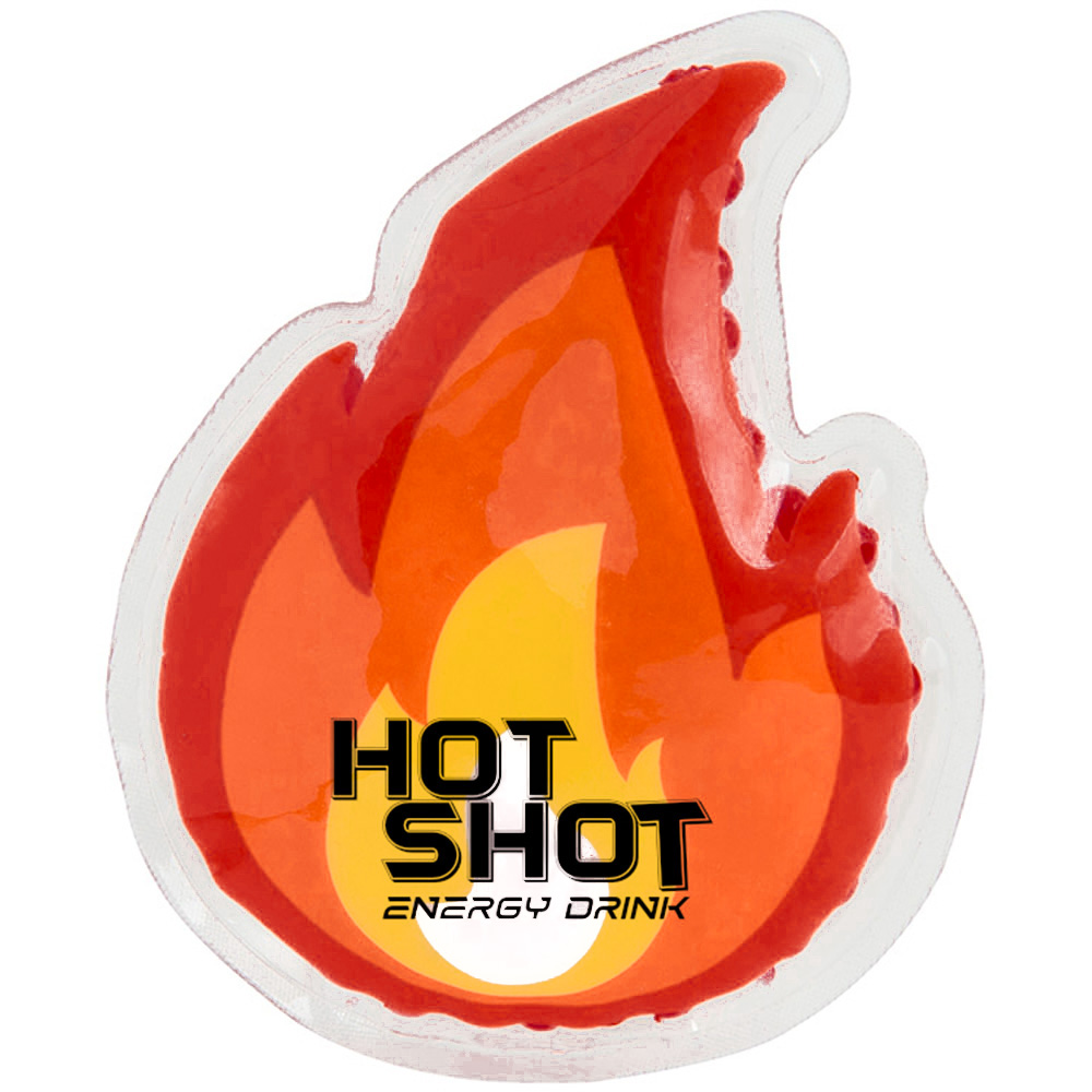 Picture of Flame Emoji Gel Beads Hot/Cold Pack