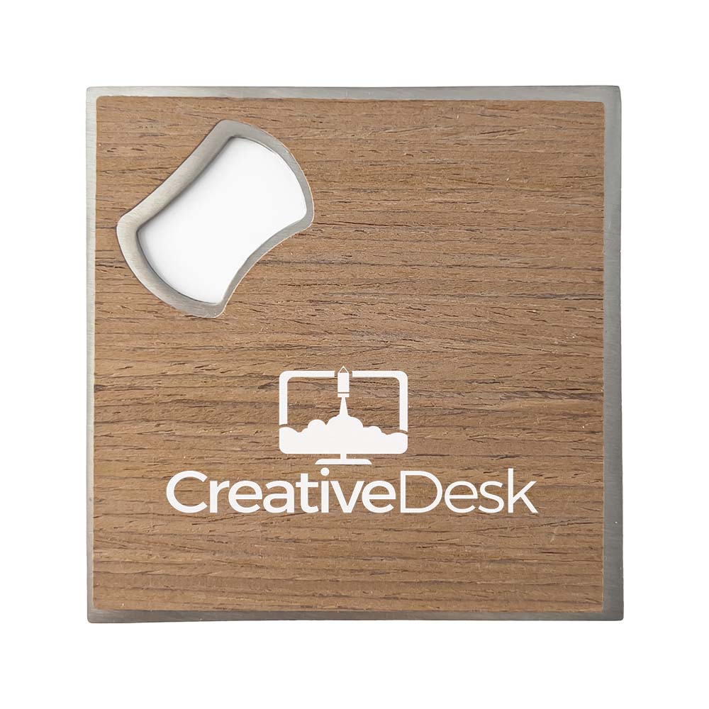 Picture of Wooden Bottle Opener Coaster