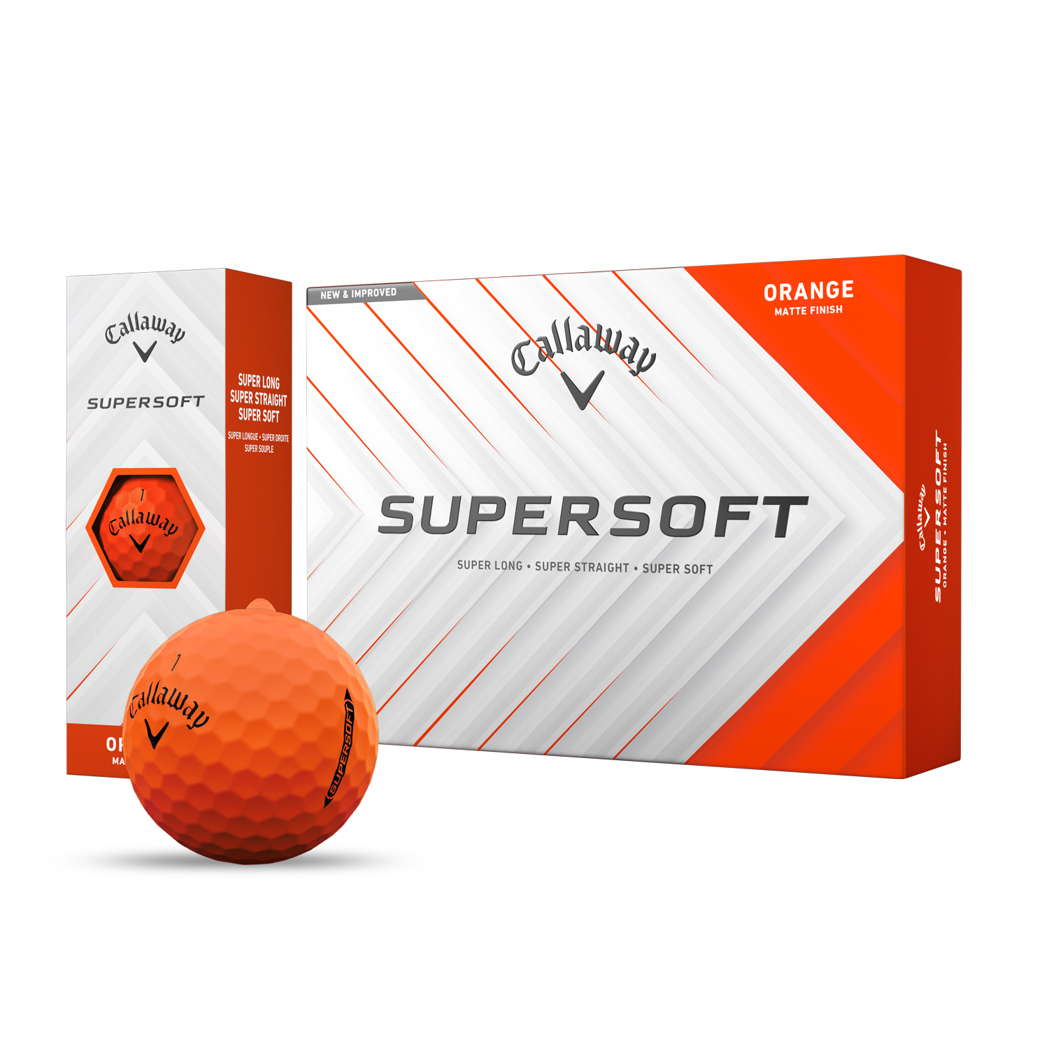 Picture of Callaway Super Soft Orange Golf Balls