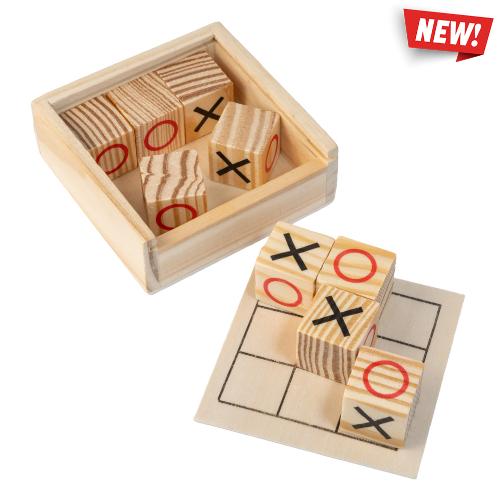 Picture of Wooden Tic-Tac-Toe