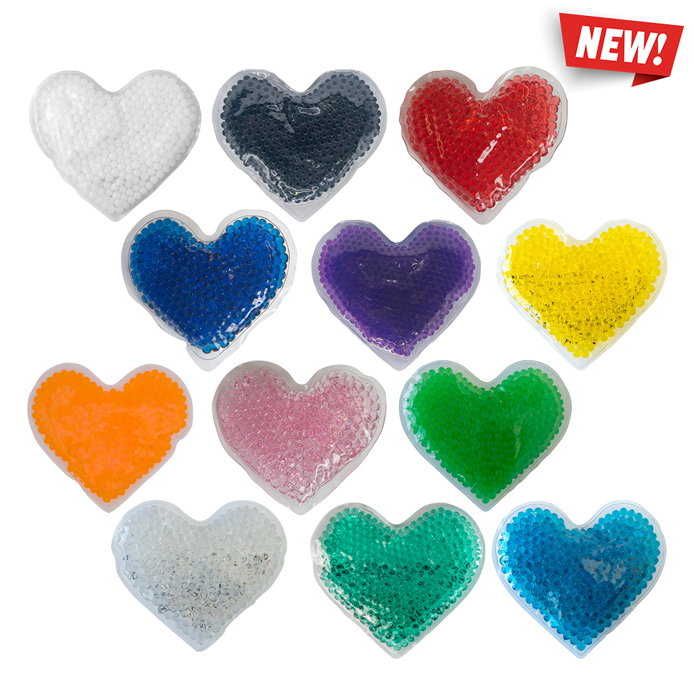 Picture of Heart Gel Beads Hot/Cold Pack