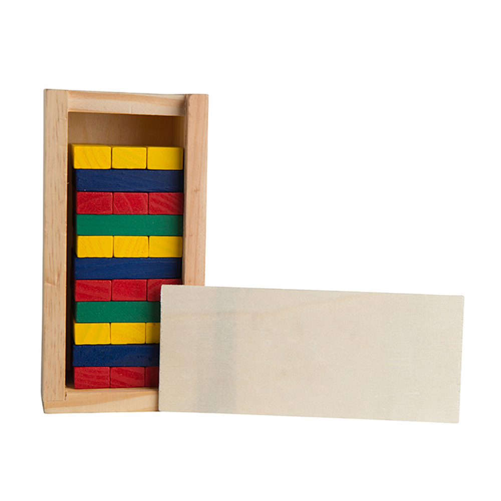 Picture of Multi-Colored Wooden Tower Puzzle