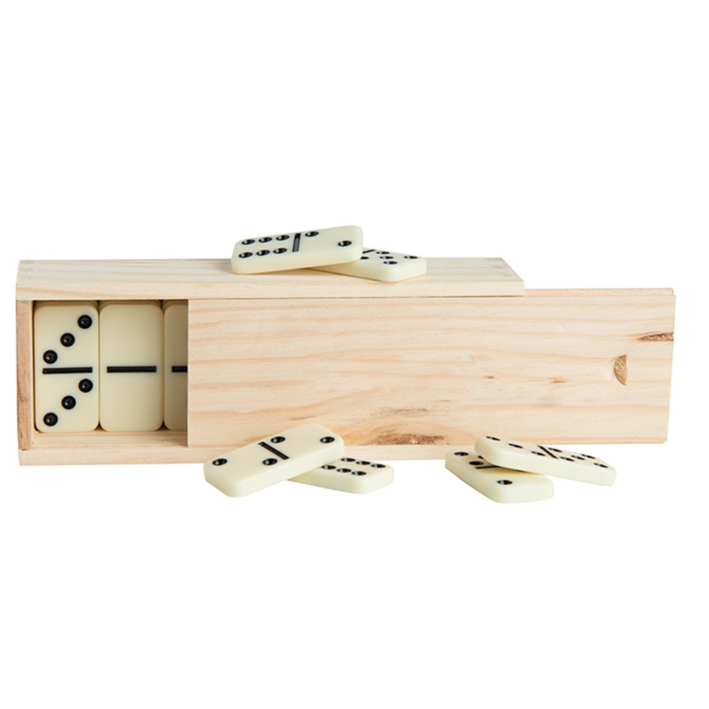 Picture of Large Dominos in Wooden Box
