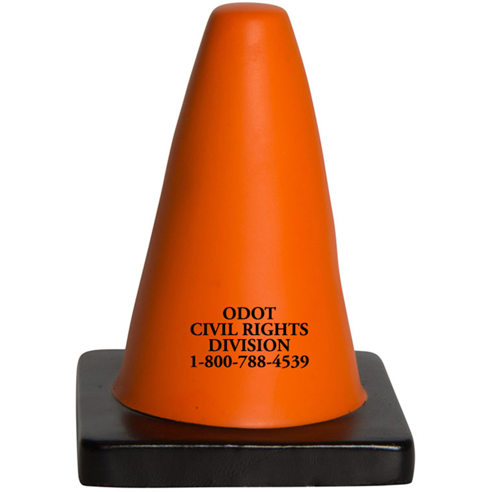 Picture of Traffic Cone Squeezies® Stress Reliever