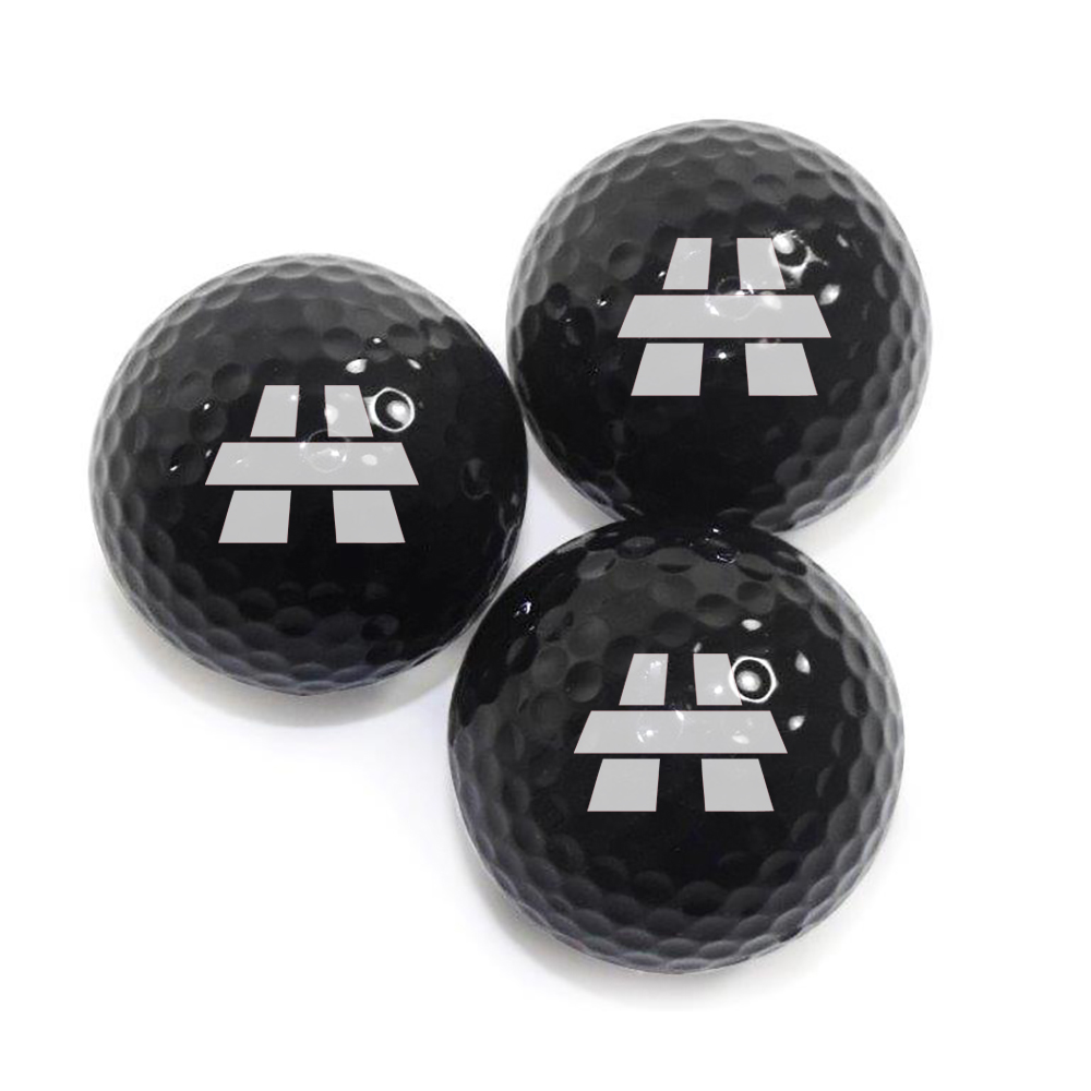 Picture of Black Golf Balls