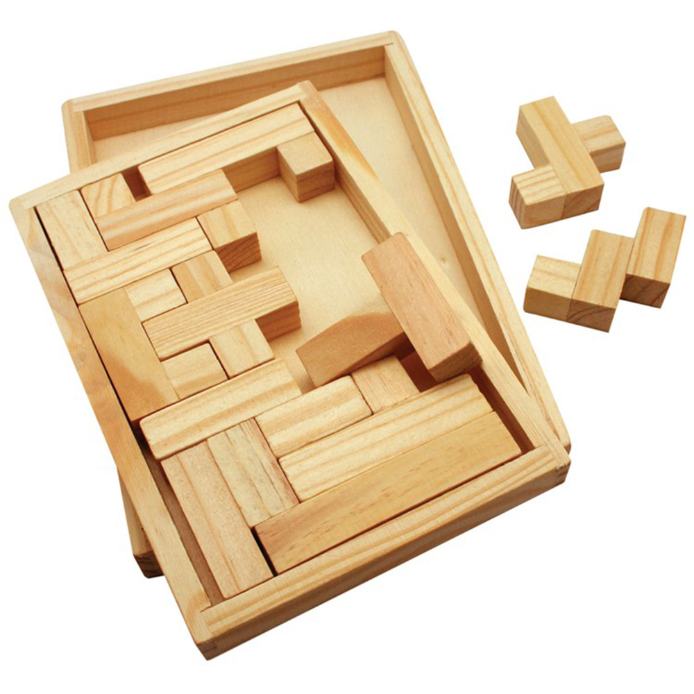 Picture of Shapes Challenge Wooden Puzzle