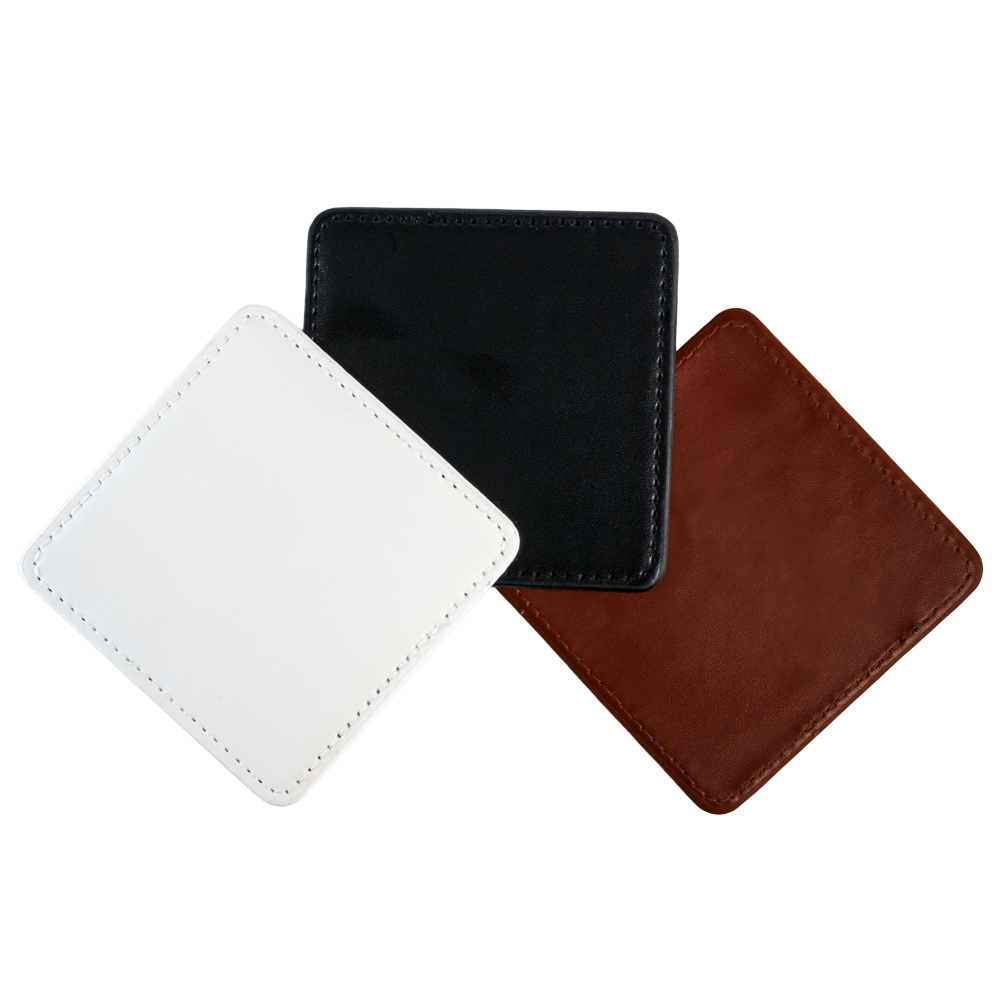 Picture of Faux Leather Coaster Square