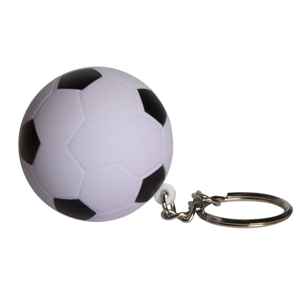 Picture of Soccer Ball Squeezies® Stress Reliever Keychain