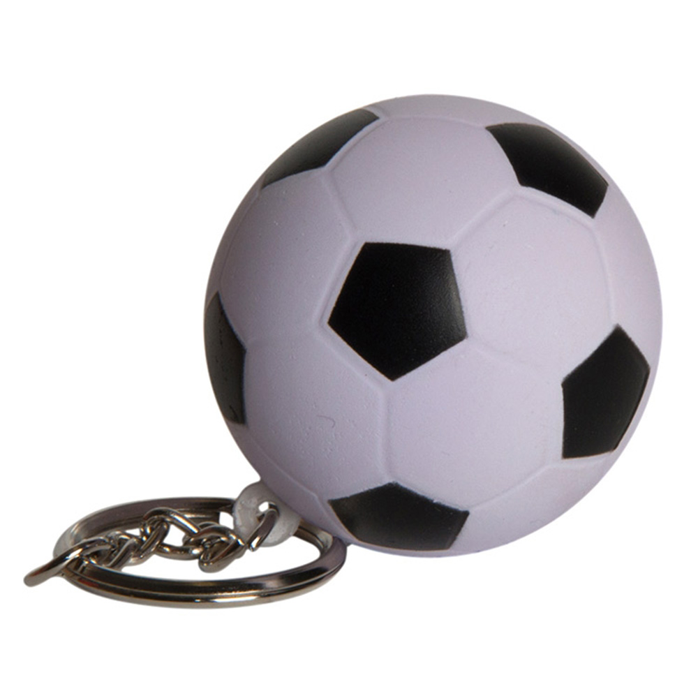 Picture of Soccer Ball Squeezies® Stress Reliever Keychain