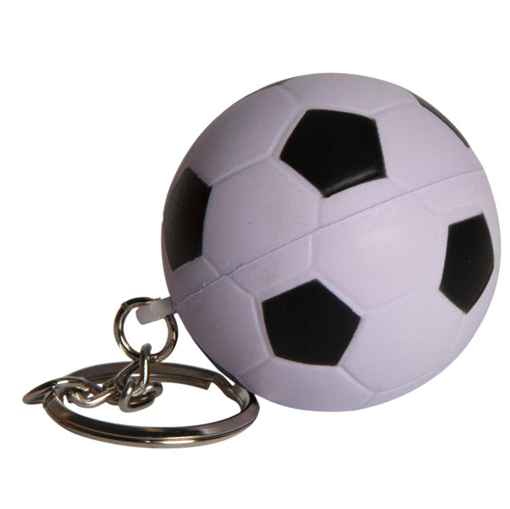Picture of Soccer Ball Squeezies® Stress Reliever Keychain