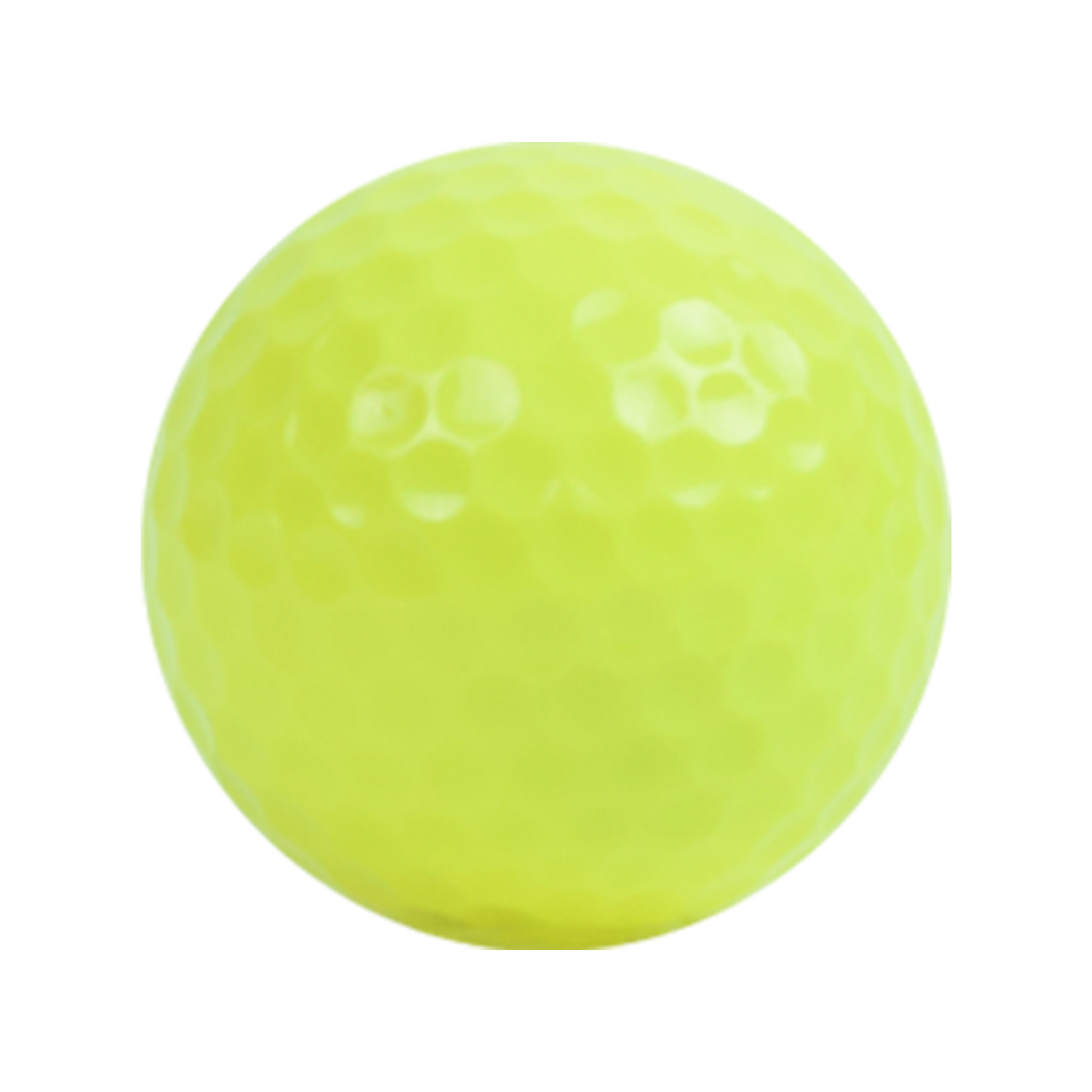 Picture of Yellow Golf Balls