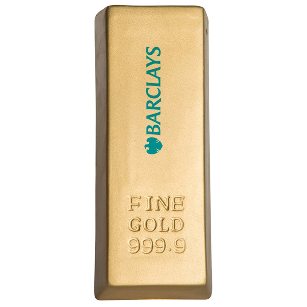 Picture of Gold Bar Squeezies® Stress Reliever