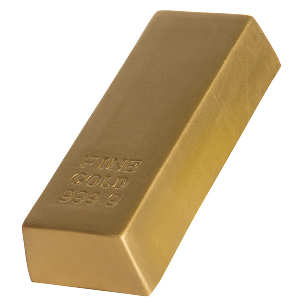 Picture of Gold Bar Squeezies® Stress Reliever