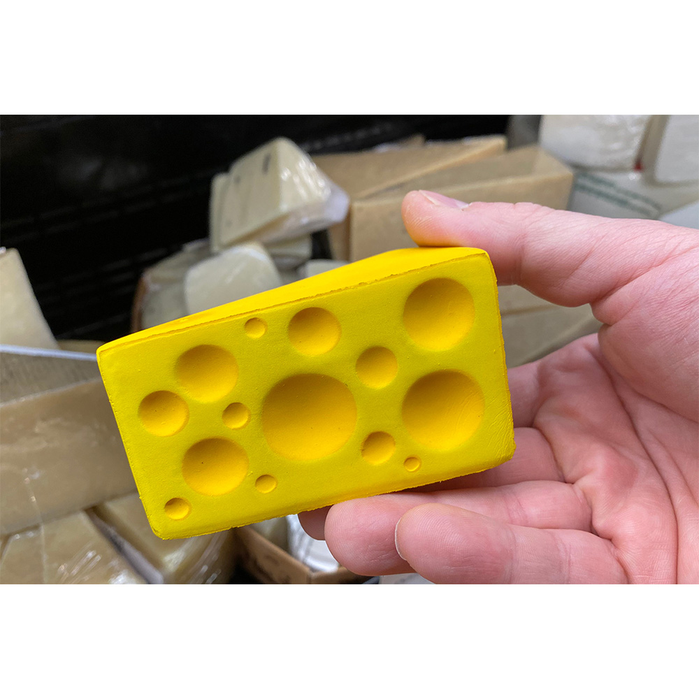 Picture of Cheese Wedge Squeezies® Stress Reliever